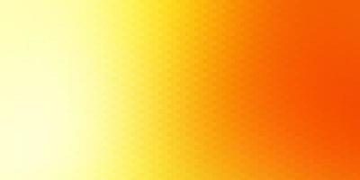 Light Red, Yellow vector background with rectangles.