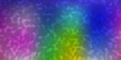 Light multicolor vector backdrop with chaotic shapes.