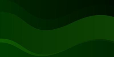 Light Green vector pattern with wry lines.