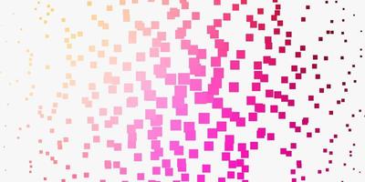 Light Pink, Yellow vector pattern in square style.