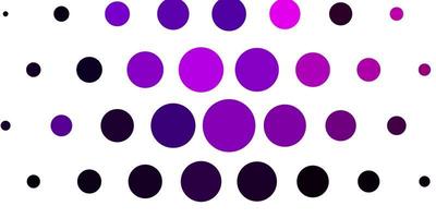 Light Purple vector backdrop with circles.