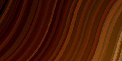 Dark Orange vector layout with wry lines.