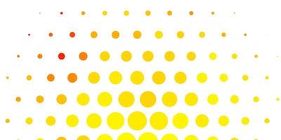 Light Yellow vector texture with disks.