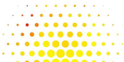 Light Yellow vector texture with disks.