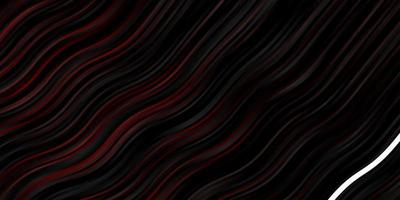 Dark Red vector texture with curves