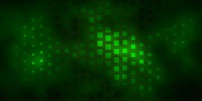 Dark Green vector background in polygonal style.