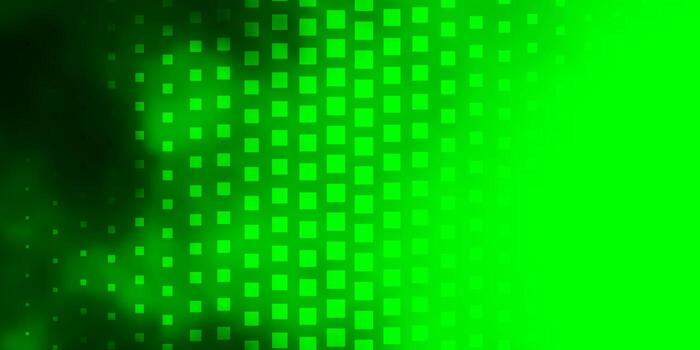 Light Green vector pattern in square style.