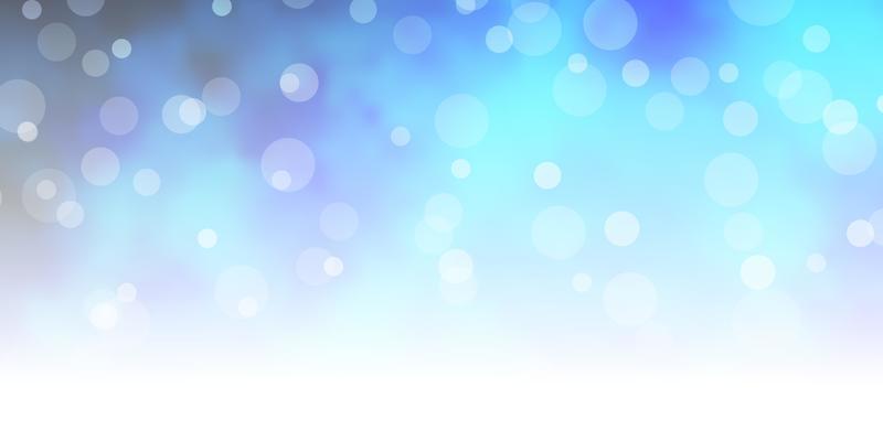Dark BLUE vector background with circles.
