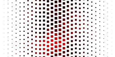 Dark Red vector backdrop with rectangles.