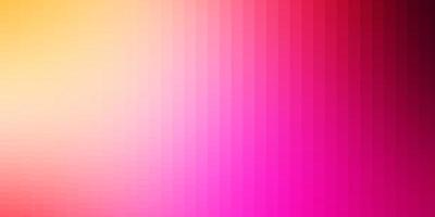 Light Pink, Yellow vector pattern in square style.