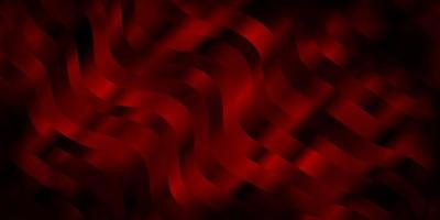 Dark Red vector template with wry lines.