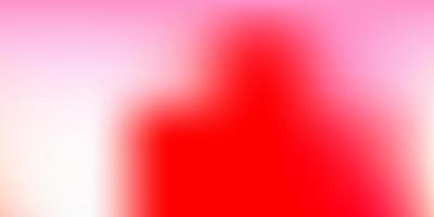 Light Red vector gradient blur layout.