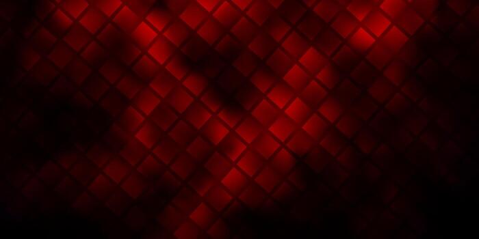 Dark Red vector backdrop with rectangles.