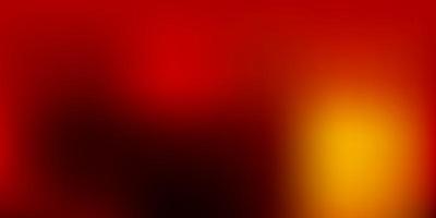 Light Red, Yellow vector gradient blur drawing.