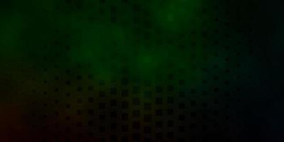 Dark Green vector background in polygonal style.