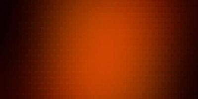Light Orange vector pattern in square style.