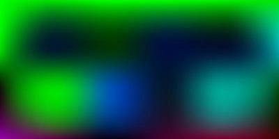 Light Multicolor vector blur background.