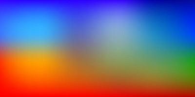 Light Multicolor vector blur background.