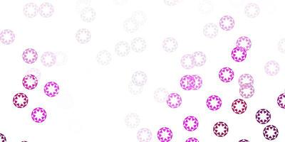 Light pink vector layout with circle shapes.