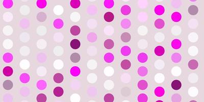 Light pink vector layout with circle shapes.