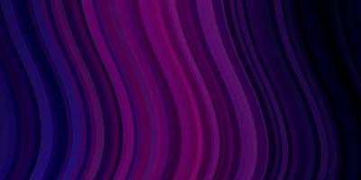 Dark Purple, Pink vector texture with wry lines.