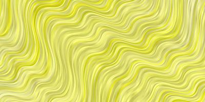 Light Yellow vector backdrop with bent lines.