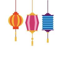 China lanterns vector design