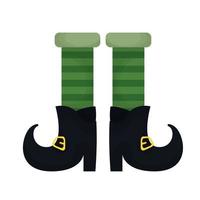 Saint patrick's day elf legs vector design