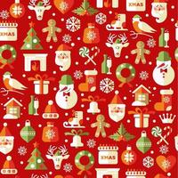 Christmas and new year background. vector