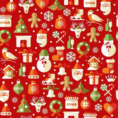 Christmas and new year background.