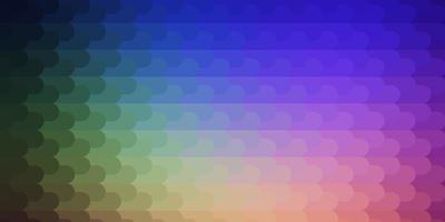 Light Multicolor vector backdrop with lines.