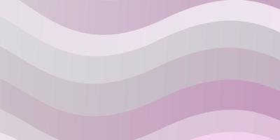 Light Pink vector texture with curves.