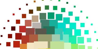 Light Multicolor vector layout with lines, rectangles.