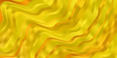 Light Yellow vector background with lines.