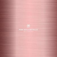 Pink gold metallic metal polished background and texture. vector