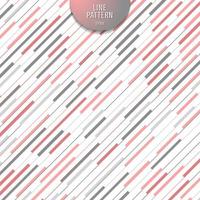 Abstract stripe pink and gray diagonal lines pattern on white background. vector