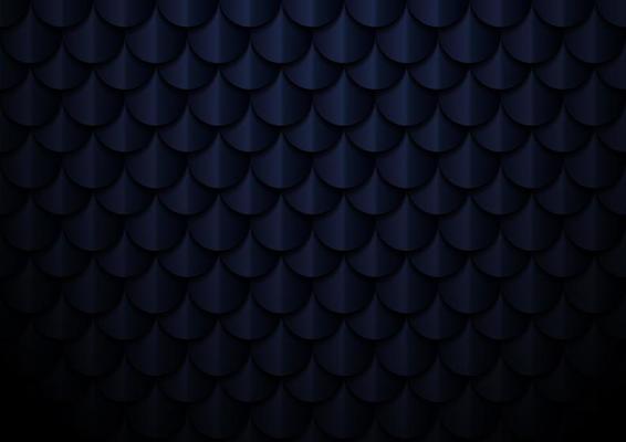 Abstract elegant dark blue geometric semicircle pattern background and texture