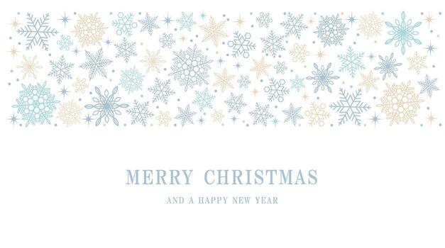 Feliz navidad y próspero año nuevo fondo abstracto con espacio de texto. vector