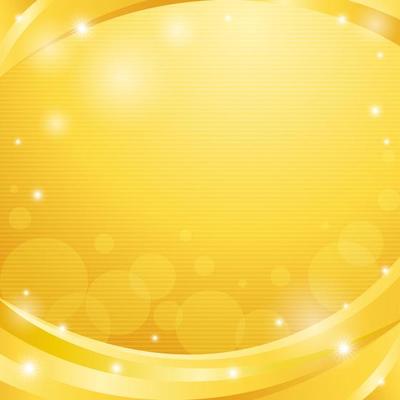 Luxury Abstract Gold Wave with Sparkling Stars