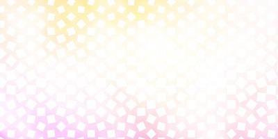 Light Pink, Yellow vector template with rectangles.