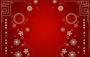 Gong Xi Fa Cai Background Design vector