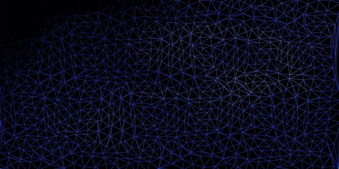 Light blue vector abstract triangle pattern.