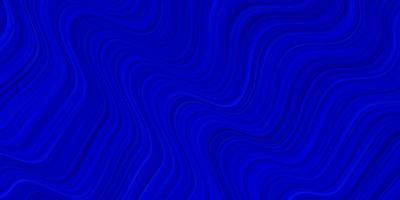 textura de vector azul claro con curvas