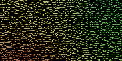 Dark Multicolor vector texture with wry lines.
