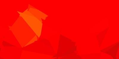 Light red, yellow vector gradient polygon layout.