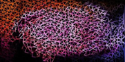 papel tapiz poligonal geométrico vector rosa oscuro, amarillo.