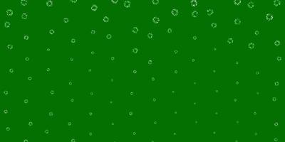 Light green vector layout with circle shapes.