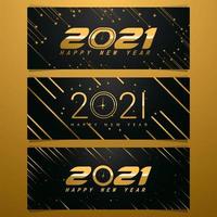 New Year Countdown Banner Concept vector