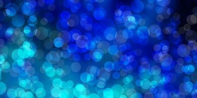 Light BLUE vector backdrop with dots