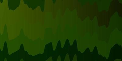 Dark Green, Yellow vector texture with circular arc.